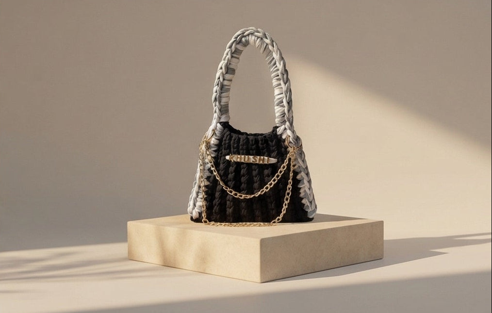 Custom Name Chain Mini Bag - 2