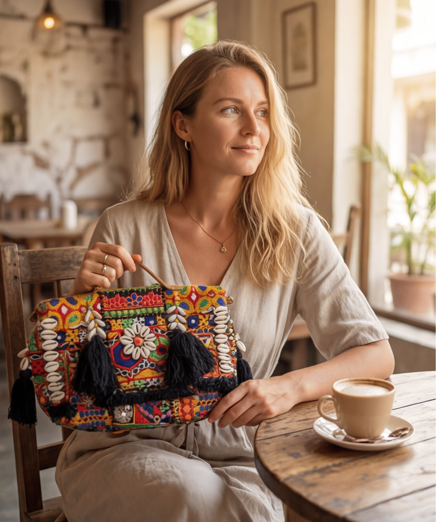 Black Kasidha Art  - Banjaara Bag