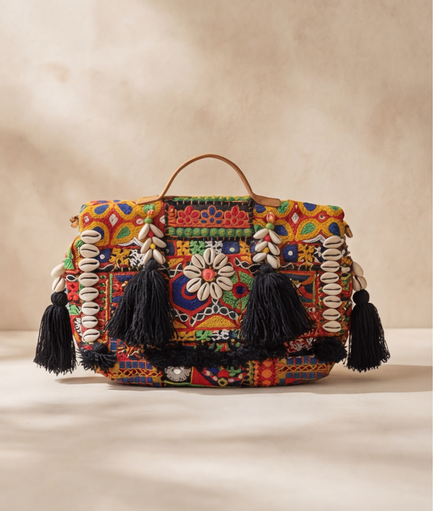 Black Kasidha Art  - Banjaara Bag