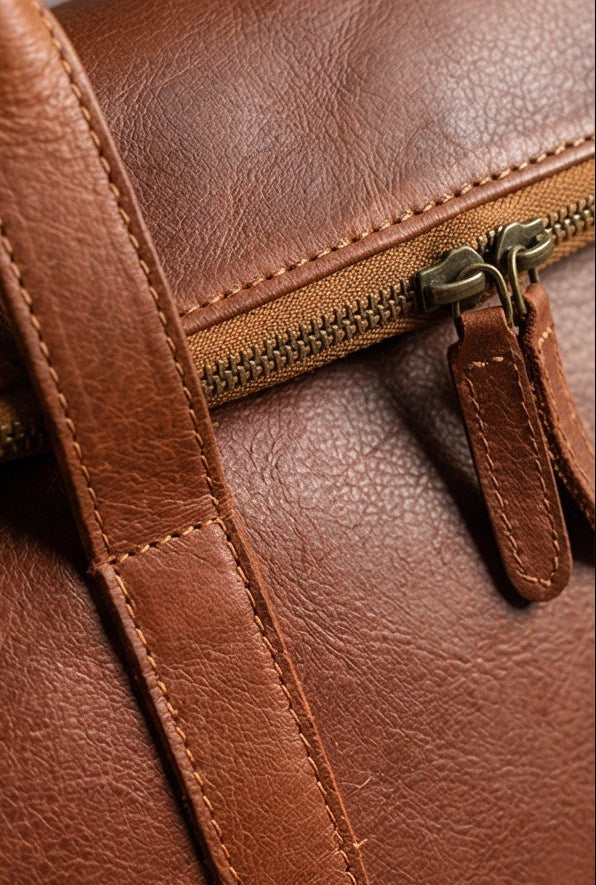 16 inch laptop leather bag