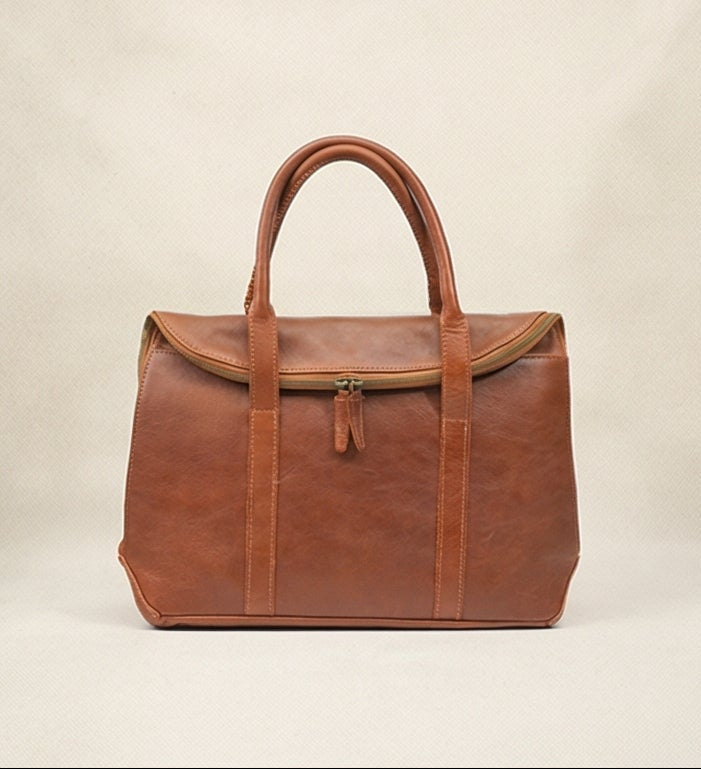 16 inch laptop leather bag